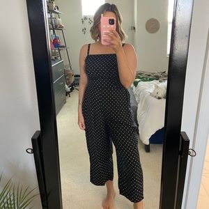 old navy | polka dot jumpsuit